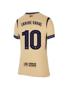 Zenske Futbalové oblečenie Barcelona Lamine Yamal #10 2025-26 Krátky Rukáv - Preč Zenske Futbalové oblečenie Barcelona Lamine Yamal #10 2025-26 Krátky Rukáv - Preč